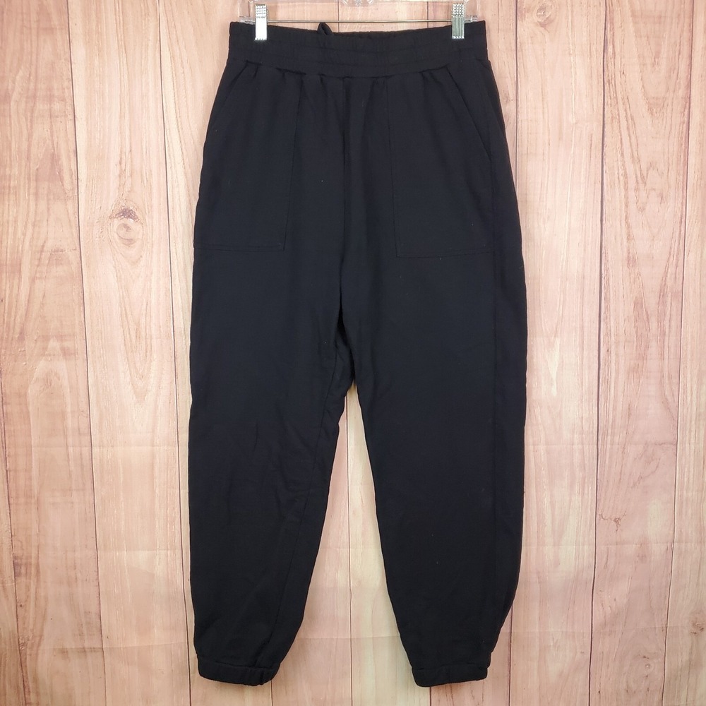Adriano Goldschmied Black Sweatpants Sz M Black Jogger Pants